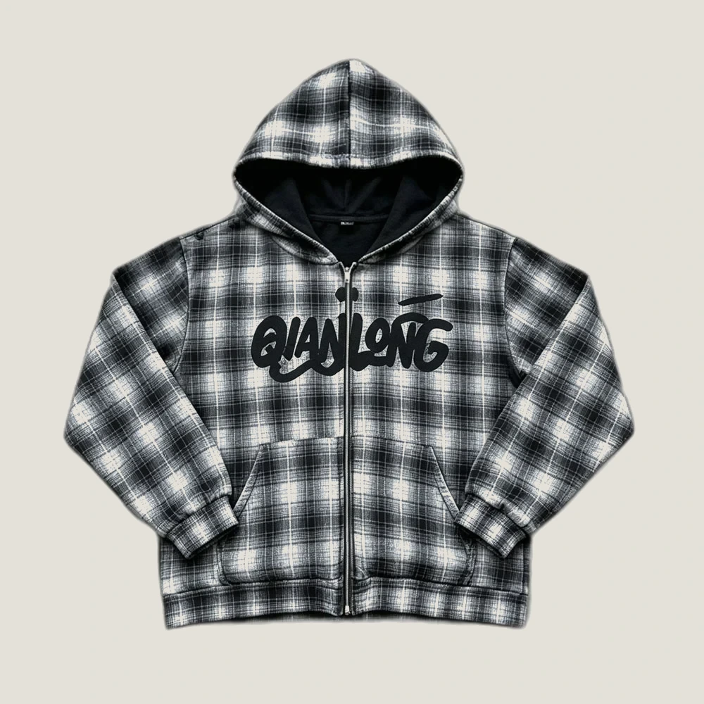 Sample-ready custom hoodie